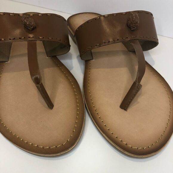 J. Jill brown and tan sandals size 10 - Picture 4 of 8